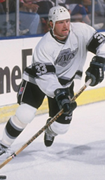 big ice hockey pants worn by Marty McSorley